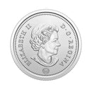 2021 Uncoloured Bluenose Canada 10 Cents Brillant Uncirculated (MS-63)