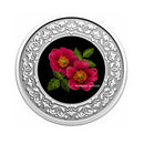 2021 $3 Floral Emblems of Canada - Alberta Wild Rose Fine Silver (No Tax)