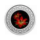 2021 $3 Floral Emblems of Canada - Saskatchewan Western Red Lily Silver (No Tax)