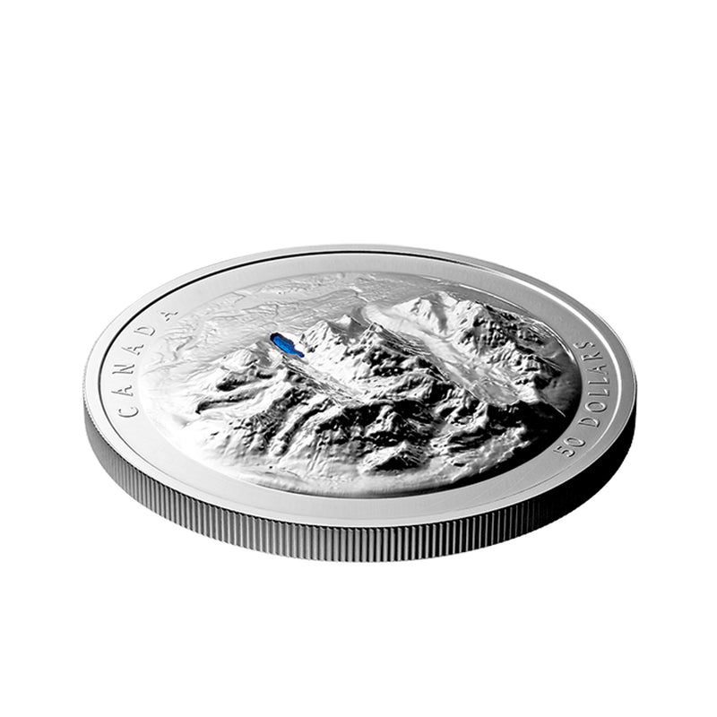 2021 Canada $50 Lake Louise Extraordinarily High Relief Fine Silver (No Tax)