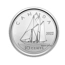 2022 Canada 10 Cents Brillant Uncirculated (MS-63)