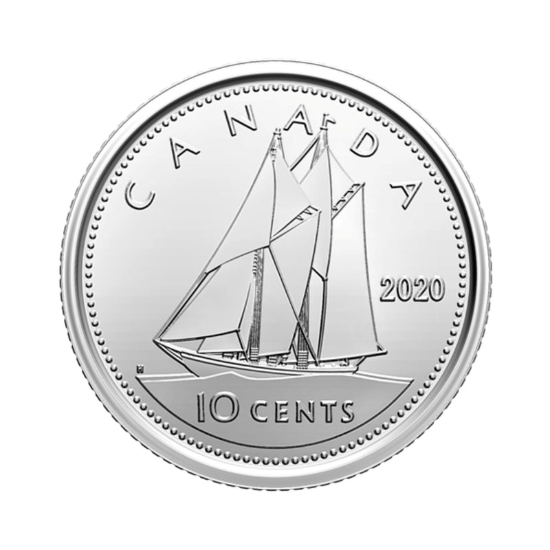 2022 Canada 10 Cent Proof 99.99% Fine Silver