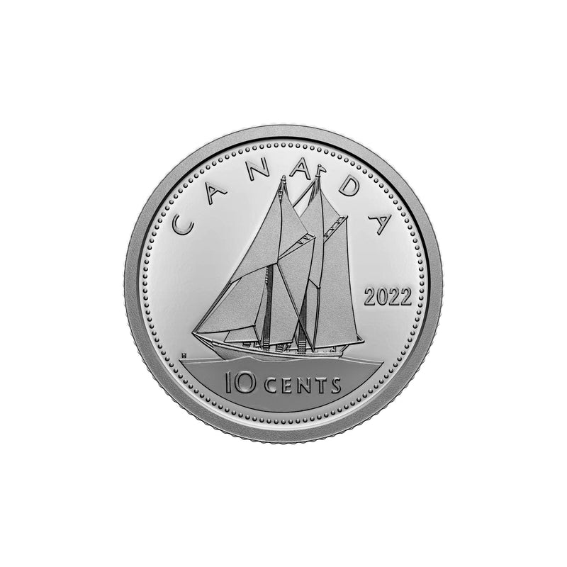 2022 Canada 10 Cent Proof Non Silver