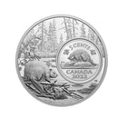 2022 Canada 5-cent The Bigger Picture - Beaver 5oz Fine Silver