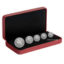 2022 Canada A Radiant Crown Silver Maple Leaf Fine Silver 99.99% Fractional Set