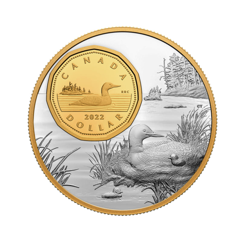2022 Canada $1 Loon The Bigger Picture - Loon 5oz Fine Silver