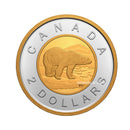 2022 Canada Two Dollar Proof $2 Gold Plated Fine Silver 99.99% Coin **(No Tax)**