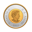 2022 Canada Two Dollar Proof $2 Gold Plated Fine Silver 99.99% Coin **(No Tax)**