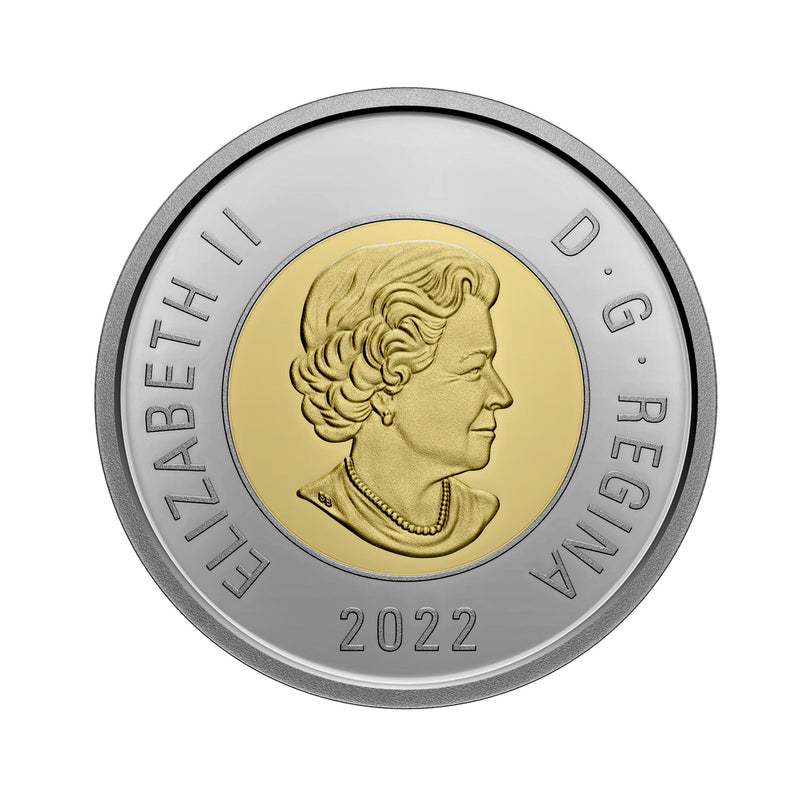 2022 Canada $2 Dollar Proof Non Silver Coin