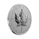 Canada 2022 $50 Ultra High Relief 5oz Silver Maple Leaf 5oz .9999 Fine Silver Coin (No Tax)