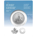 2022 Canada $5 The Majestic Polar Bear 1oz. Pure Silver