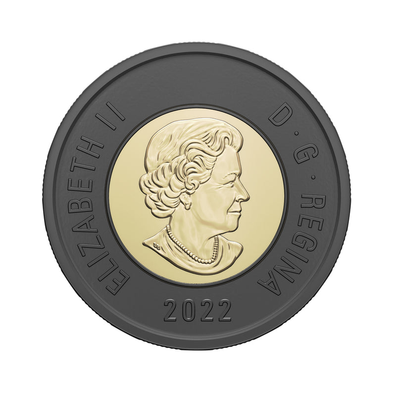 2022 Canada $2 Honouring Queen Elisabeth II Coin