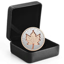 2022 Canada $20 Super Incuse 1oz. Rose Gold Plated Silver Maple Leaf  (No Tax)
