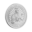 2022 Canada $5 The Majestic Polar Bear 1oz. Pure Silver