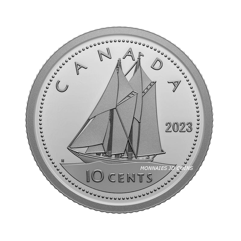 2023 Canada 10 Cent Proof 99.99% Fine Silver