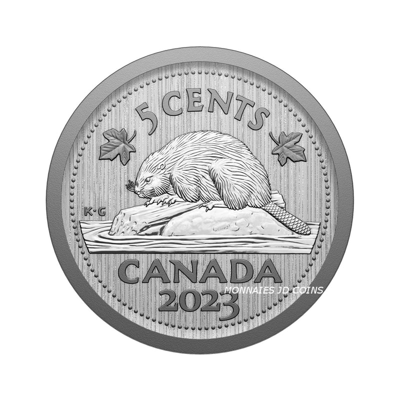 2023 Canada 5 Cent Specimen