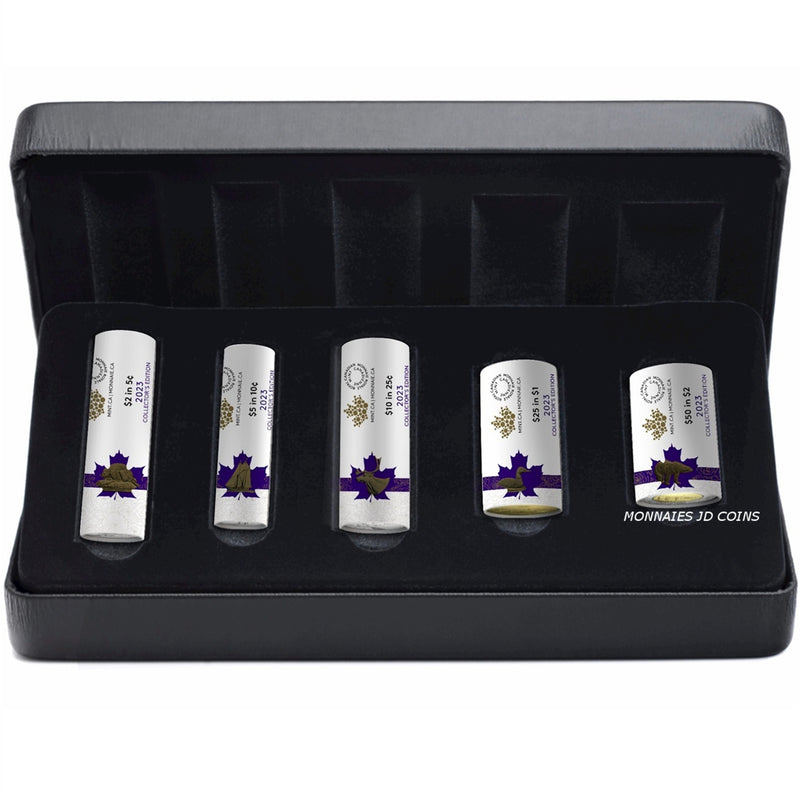 2023 Canada Collector's Edition Special Wrap Roll Set Royal Canadian Mint