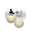 2023 Canada King Charles III Special Wrap $2 Original Roll 25 pcs