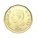 2023 Canada $1 Loon King Charles III Coin BU (MS-63)