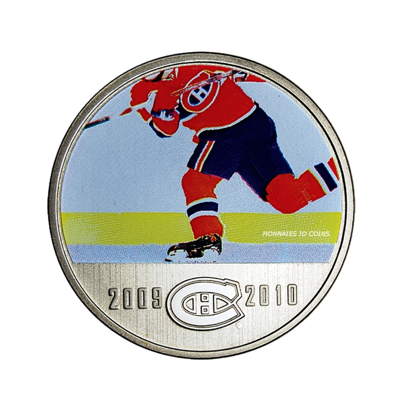 2010 Canada 50 Cent Official Limited Edition Montreal Canadiens Coin