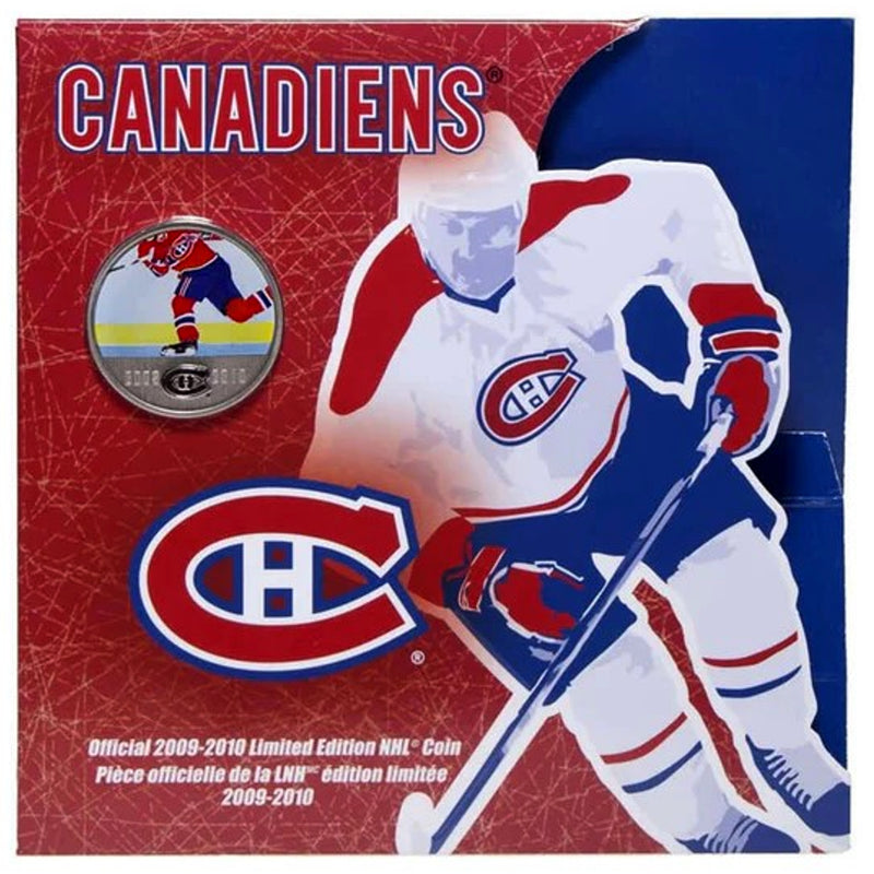 2010 Canada 50 Cent Official Limited Edition Montreal Canadiens Coin