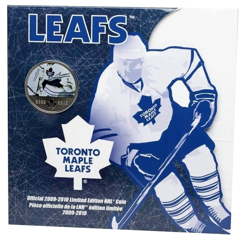 2010 Canada 50 Cent Official Limited Edition Toronto Maple Leafs Coin