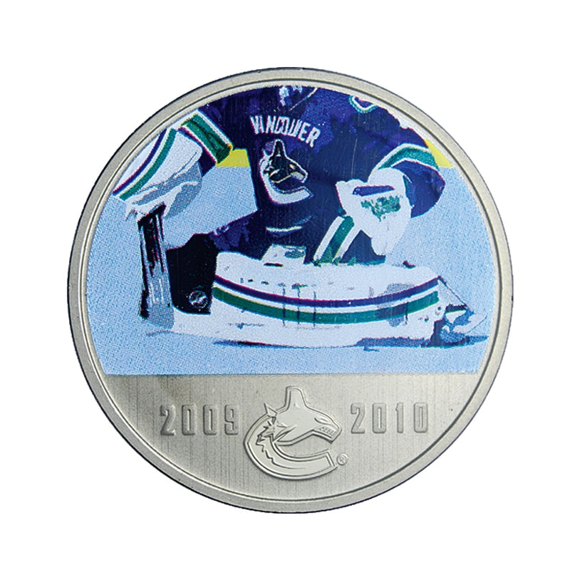 2010 Canada 50 Cent Official Limited Edition Vancouver Canucks Coin