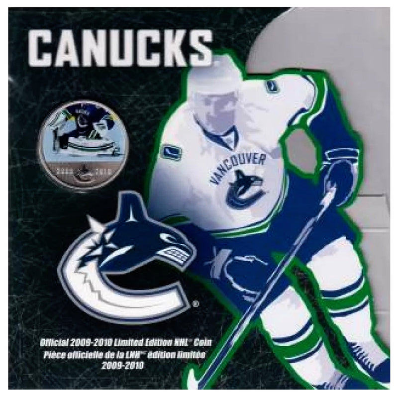 2010 Canada 50 Cent Official Limited Edition Vancouver Canucks Coin