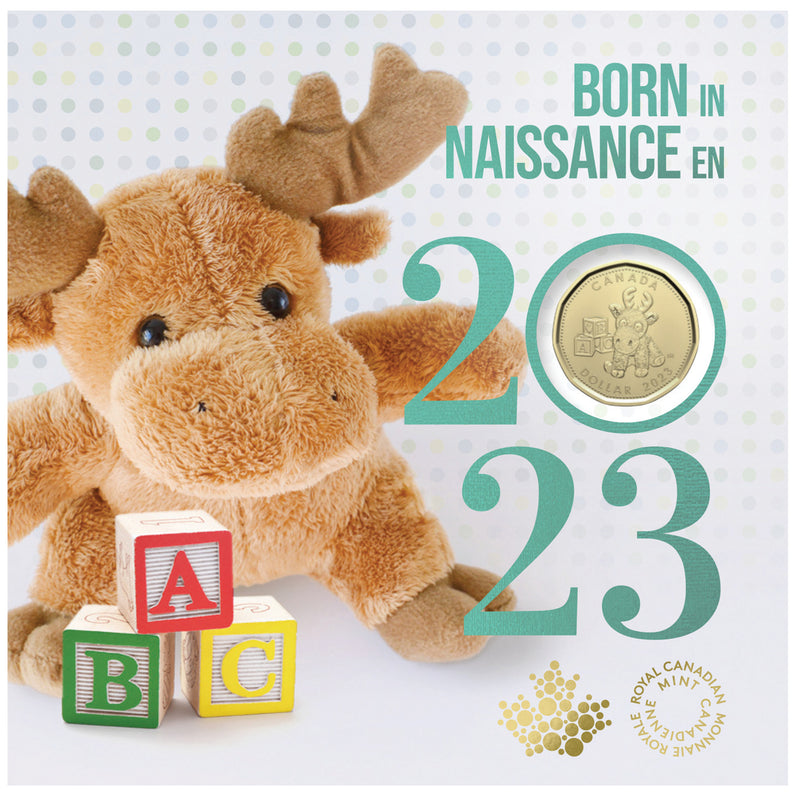 2023 Canada Baby Gift Set With Special Loon Dollar