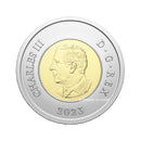 2023 Canada $2 King Charles III Coin Brillant Uncirculated MS-63