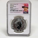 2023 2 Pounds GREAT BRITAIN BRITANNIA 1 oz. Silver Coin PCGS MS69