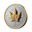 2023 Canada $20 Ultra High Relief Silver Maple Leaf with Selective Gold Plating (No Tax)