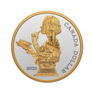 2023 Canada Proof Double Set Kathleen ''Kit'' Coleman Journalist Pioneer Gold Plated Dollar