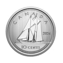 2024 Canada 10 Cents King Charles III Specimen Coin
