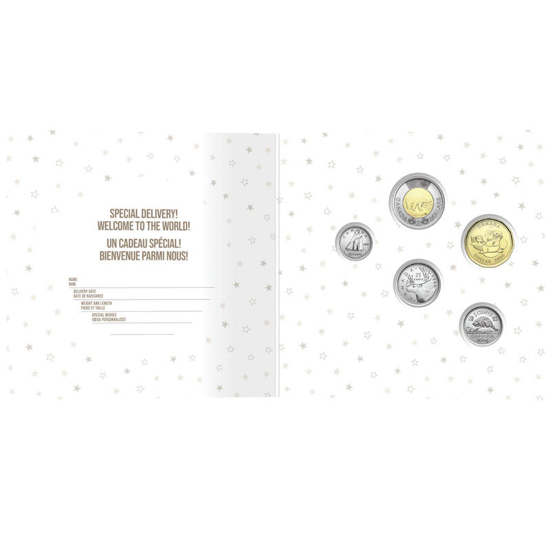 2024 Canada Baby Gift Set With Special Loon Dollar