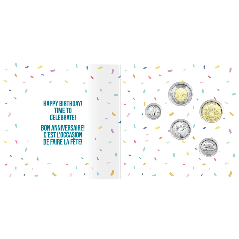 2024 Canada Birthday Gift Set With Special Loon Dollar