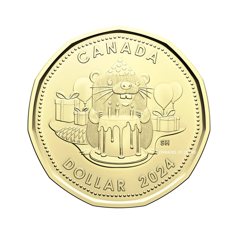 2024 Canada Birthday Gift Set With Special Loon Dollar