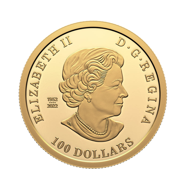 2024 Canada $100 Lunar Year of the Dragon 1-2oz. Pure Gold Coin  (No Tax)