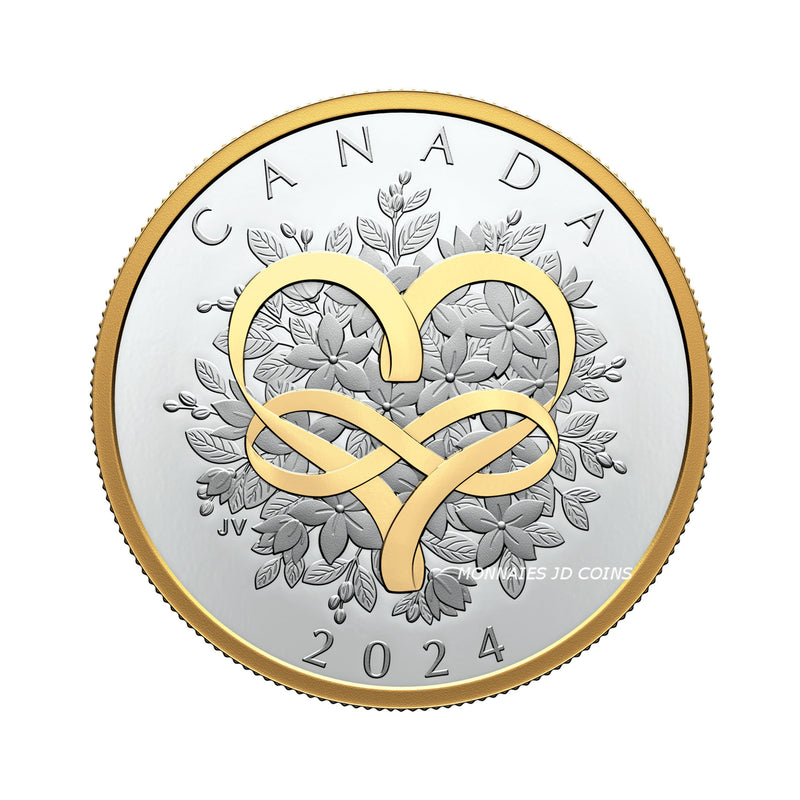 2024 Canada $20 Celebrate Love Fine Silver (No Tax)