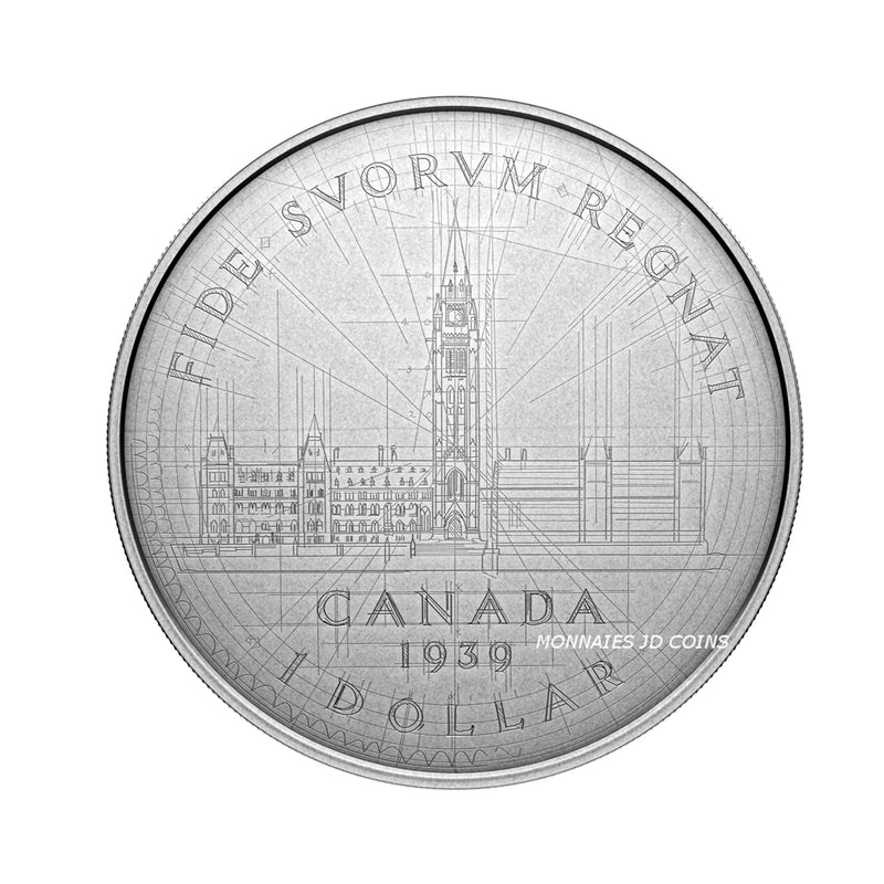 2024 Canada $20 Emanuel Hahn's Original Sketch Parliament Fine Silver (No Tax)