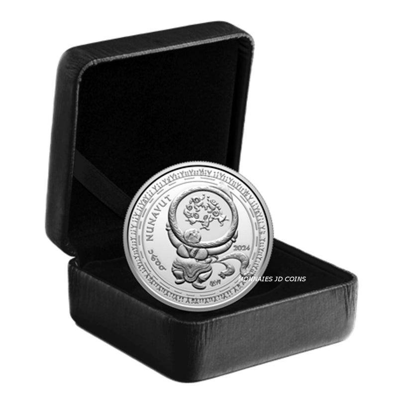 2024 Canada $20 Nunavut  1 oz. Fine Silver Coin (No Tax)