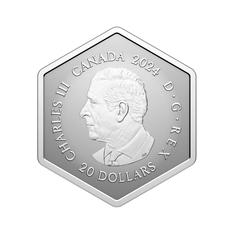 2024 Canada $20 Snowflake 1 oz. Fine Silver Coin  (No Tax)