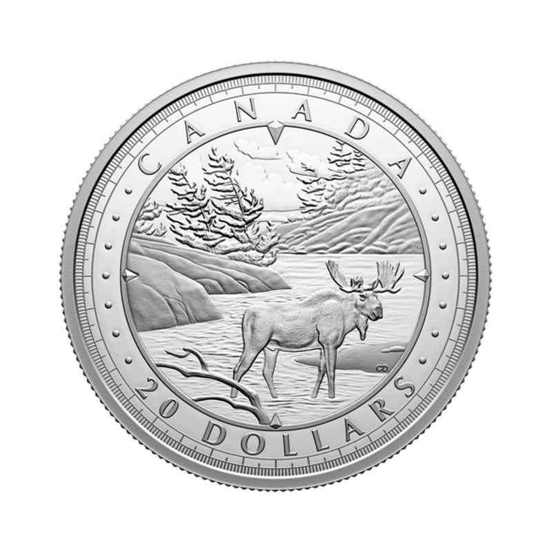 2024 Canada $20 This Is Canada Wondrous Waters  Fine Silver Four Coin Subscription (No Tax)