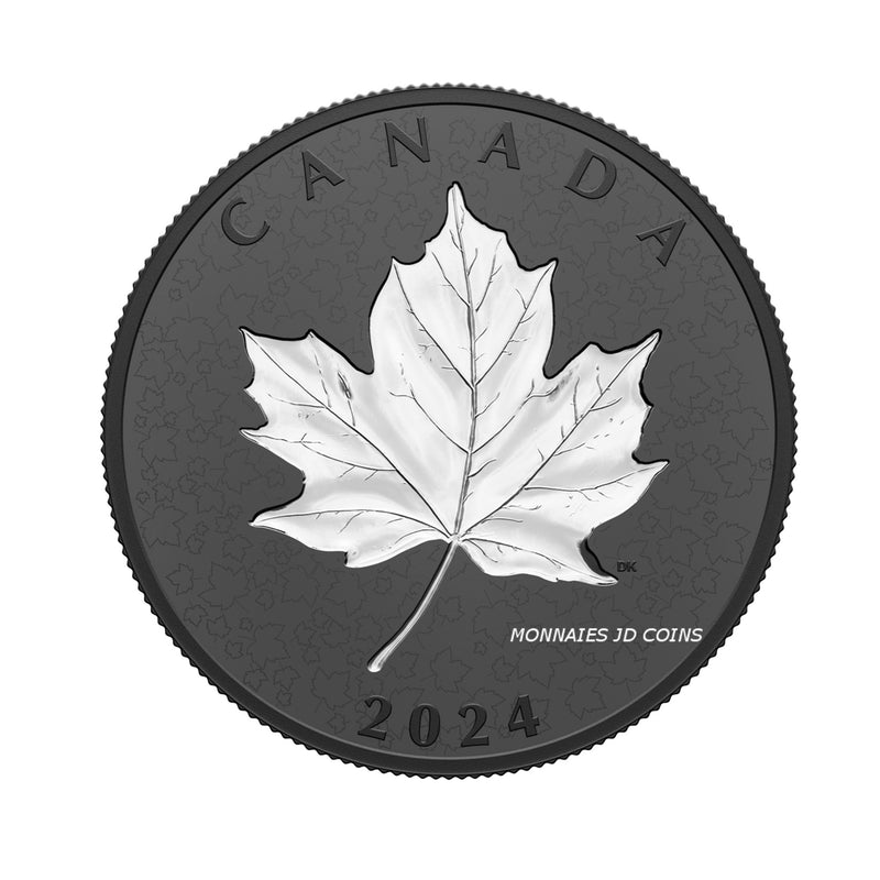 2024 Canada $50 Maple Leaves in Motion Fine Silver (No Tax)