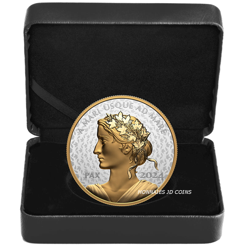 2024 Canada $50 Peace Dollar Fine Silver Coin (No Tax)