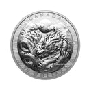 2024 Canada $50 Year Of The Dragon EHR Fine Silver (No Tax)