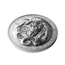 2024 Canada $50 Year Of The Dragon EHR Fine Silver (No Tax)