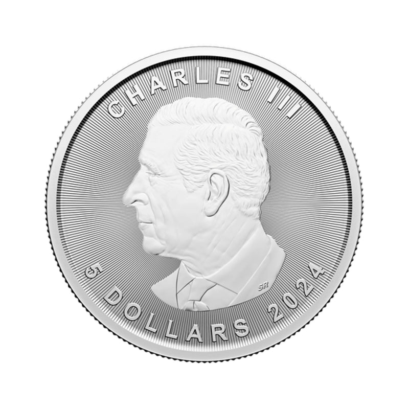 2024 Canada $5 Treasured Silver Maple Leaf First Strikes Congratulations Privy Mark 1 oz. 99.99% Pure Silver Coin (Premium Bullion) (no Tax) (Copy) (Copy)