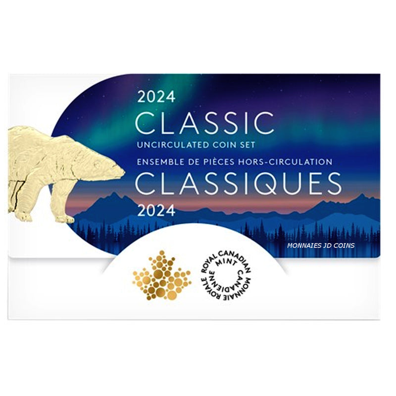 2024 Canada Classic  Uncirculated Proof Like Coin Set