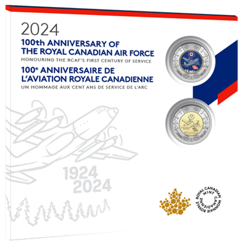 2024 Commemorative Collector Keepsake Card 100th Anniversary of the Royal Canadian Air Force